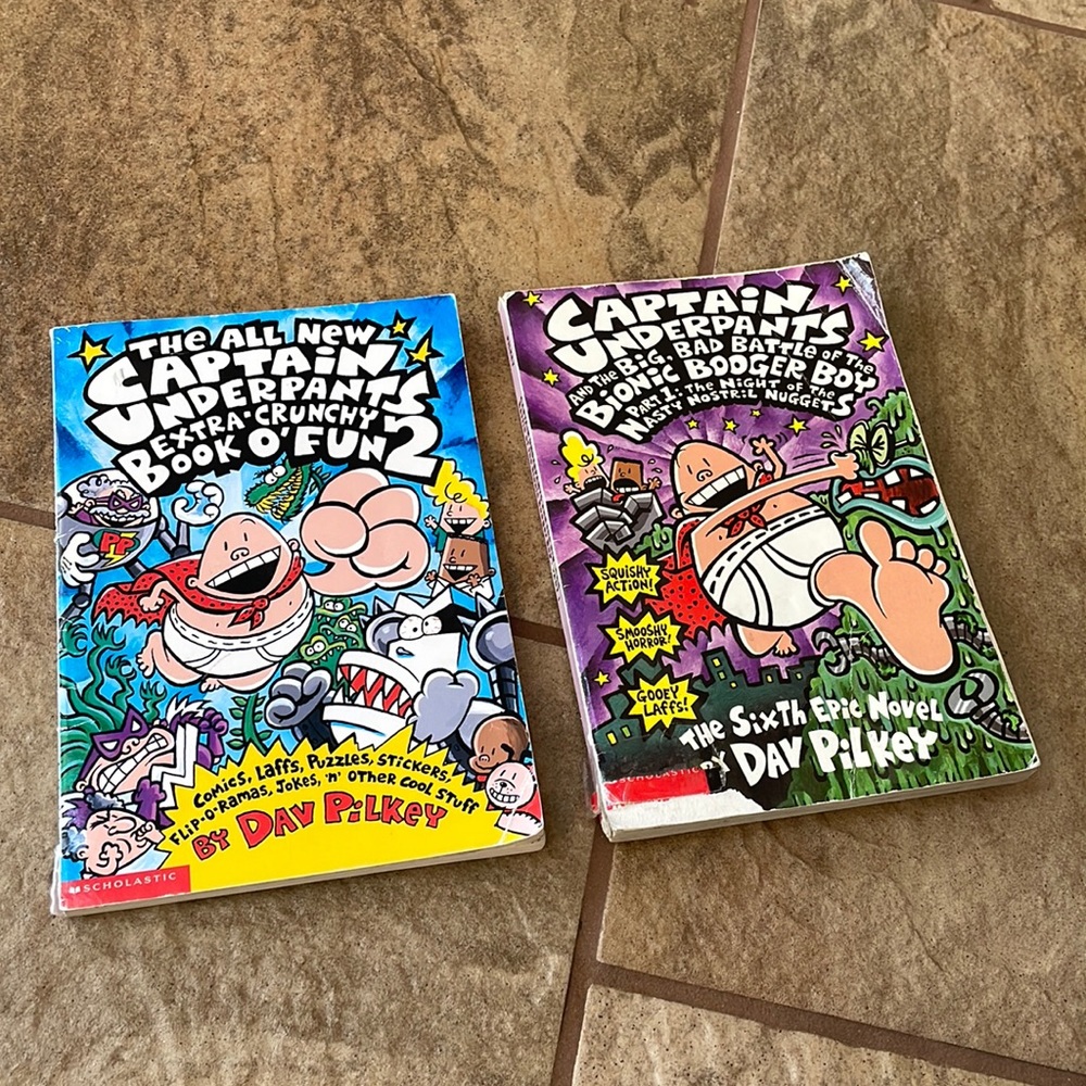 Captain Underpants Books